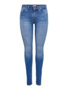 Only Onlblush life mid skinny rea12187 blue denim