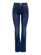 Only Onlblush mid flared dnm tai021 noos blue denim