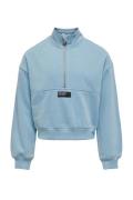 Only Kogmiami ls patch half zip swt licht