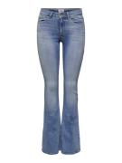 Only Onlblush life mid flared dnm tai467 blue denim