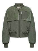 Only Kogemmy nylon fleece mix bomber cp olijf