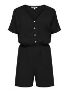 Only Onlsiesta ss linen bl playsuit pnt -