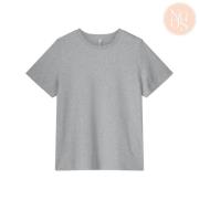 Summum Lyon-30645 815 short sleeve top classic cotton tee lightgreymel...