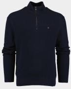 Tommy Hilfiger Pullover structure zip mock mw0mw36527/dw5