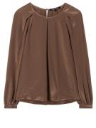 Luisa Cerano Blouse met plooidetails