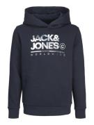 Jack & Jones Jjluke sweat hood jnr navy