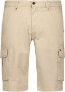 No Excess Korte broek cargo garment dyed + stone wash cement