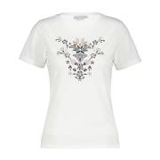 Red Button T-shirt srb4385 temmy flower offwhite