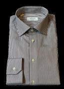 Eton Striped signature twill shirt lange mouw overhemden 100012616