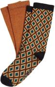 King Louie Socks 2-pack brash maple orange