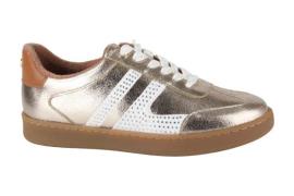 La Strada 2303446-1626 gold/white/tan dames sneakers