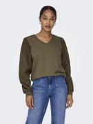 Only Onldonna l/s v-neck swt