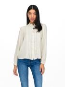 Jacqueline de Yong Jdyellis l/s lace shirt wvn