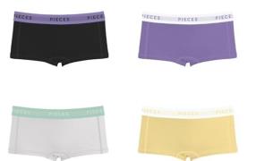 Pieces Pclogo lady 4 pack solid noos bc