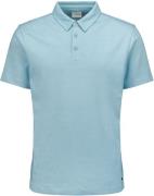 No Excess Polo korte mouw 2 coloured pique aqua