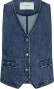 Copenhagen Muse Cmjean waistcoat denim blue