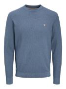 Jack & Jones Jprblurony knit crew neck kobalt