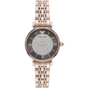 Emporio Armani Stalen quartz horloge dames