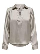 Only Onlzora ls v-neck collar top wvn kit