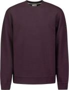 No Excess Sweater crewneck double layer jacqu aubergine