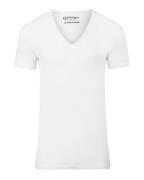 Garage Basis t-shirt diepe v-hals bodyfit