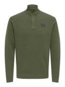 Only & Sons Onsjaxson life reg 12 half zip knit olijf