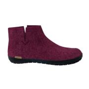 Glerups Low boot natural rubber sole gr02 07-cranberry