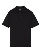 Lyle and Scott Lyle&scott tonal eagle polo shirt polos sp400ton