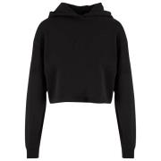 Urban Classics Dames terrycloth lichtgewicht oversized crop hoodie