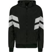 Urban Classics Heren stripe detail crinkle track jacket