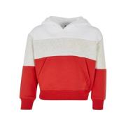 Urban Classics Meisjes 3 tone oversized hoodie