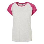 Urban Classics Dames contrast raglan t-shirt