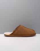 NeverMind Pantoffels heren 2143599 camel suede