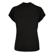 Urban Classics Dames oversized cut-on t-shirt van viscose