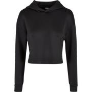 Urban Classics Dames korte scuba crop hoodie