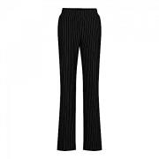 &Co Woman Broek tiana pinstripe punta black