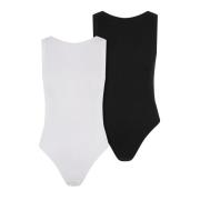 Urban Classics Dames tank ribbed bodysuit (set van 2)