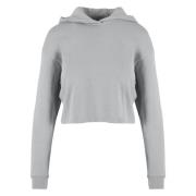 Urban Classics Dames terrycloth lichtgewicht oversized crop hoodie