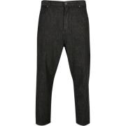 Urban Classics Heren cropped tapered jeans