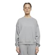 Urban Classics Dames terrycloth crew hals oversized sweatshirt