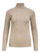 Object objthess l/s rollneck knit pullover 23033228 desert