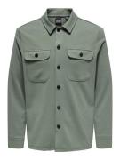 Only & Sons onsnewkodyl overshirt sweat noos 22021279 castor gray