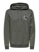 Only & Sons onskeane reg sweat hoodie 22033838 castor gray