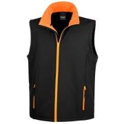 Result Herenbedrukbare softshell-bodywarmer