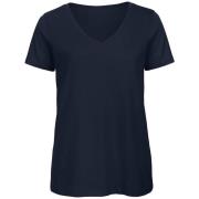 B and C B&c vrouwen/dames favoriete organic cotton v-neck t-shirt