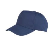 Result Unisex core boston 5 panel printers baseball cap