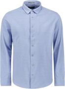 No Excess Shirt jersey pique stretch office blue