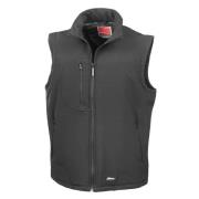 Result Heren softshell bodywarmer ademend weerbestendig jasje