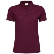 Tee Jays Dames luxe stretch poloshirt met korte mouwen