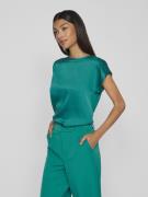 Vila Viellette s/s satin top/su noos